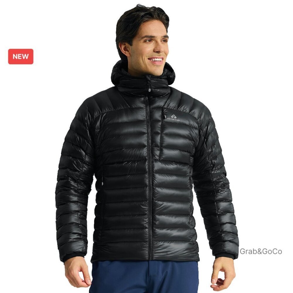 Lightweight Packable Puffer Jacket with Hood Insulated Warm Winter Coat
